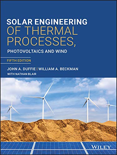 Capa de livro. Texto: Solar Engineering of Thermal Processes. John A. Duffie e William A. Beckman.